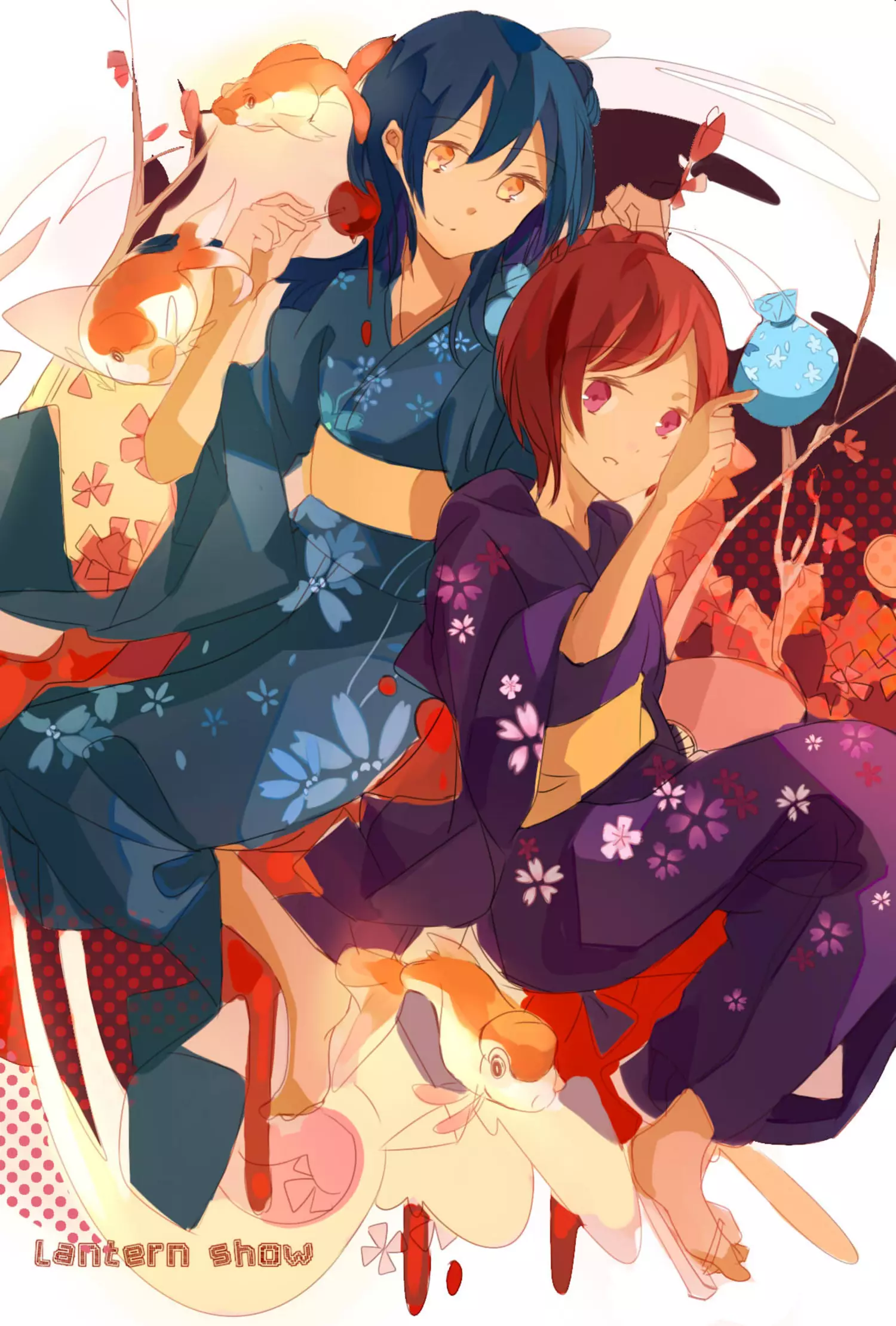 画师 Cen Love Live 园田海未 津岛善子 樱内梨子 南小鸟