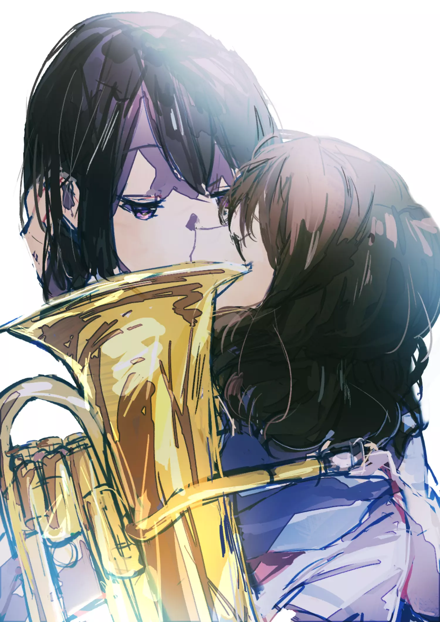 画师 びーこ ついった 吹响吧 上低音号 黄前久美子 高坂丽奈 伞木希美 喜多村来南